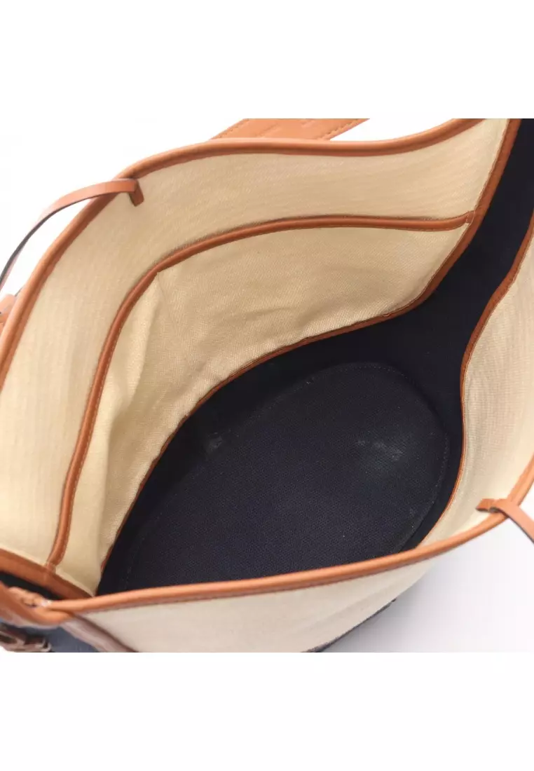 Buy LOEWE Pre-Loved LOEWE Anagram hobo bag Shoulder bag canvas