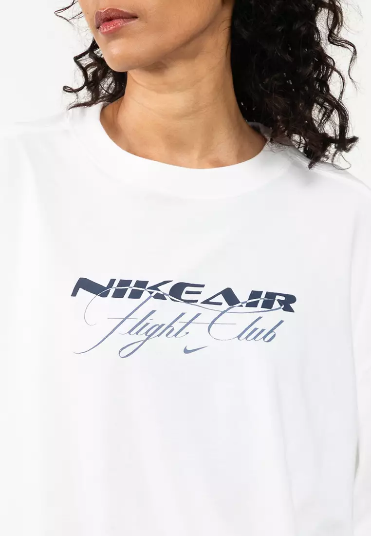 Sportswear Oversized Long-Sleeve T-Shirt