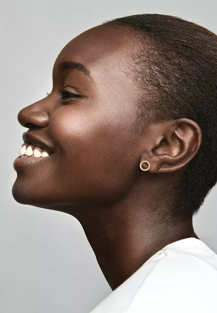 Pandora round stud earrings store