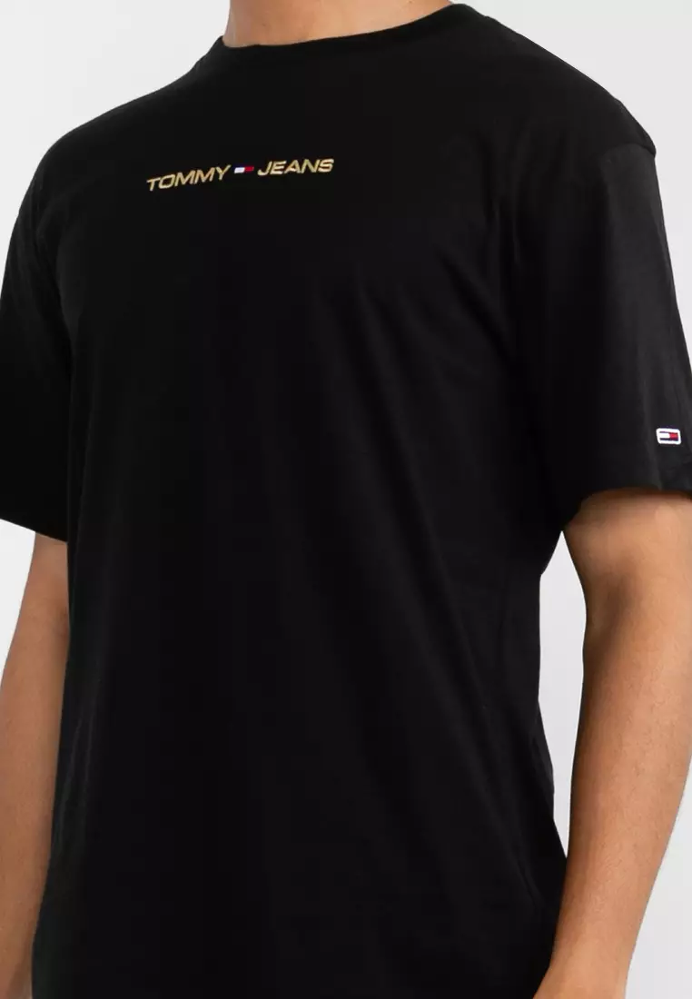 Tommy jeans deals black t shirt