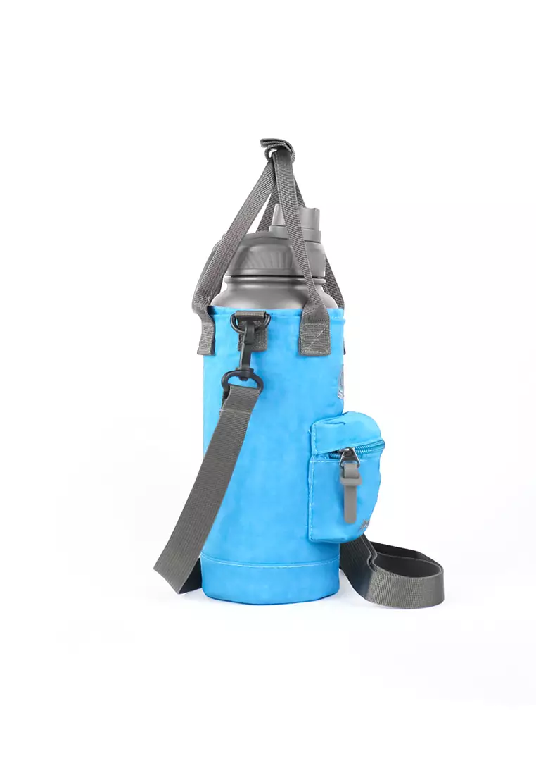 32oz Bottle Bag Blue/Gray