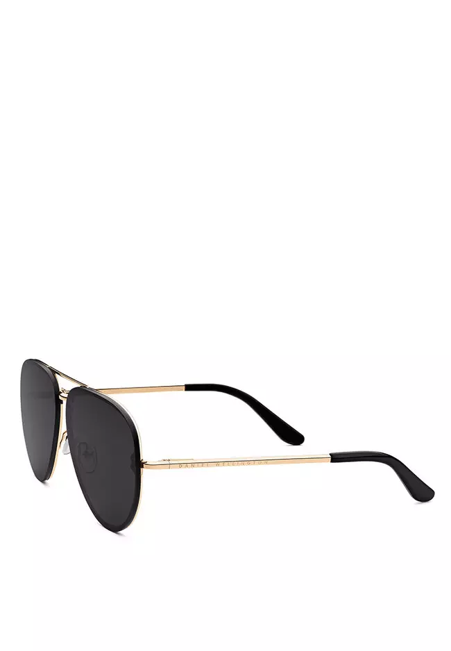 Steel Avion Rose gold Large Eastern Fit Sunglasses