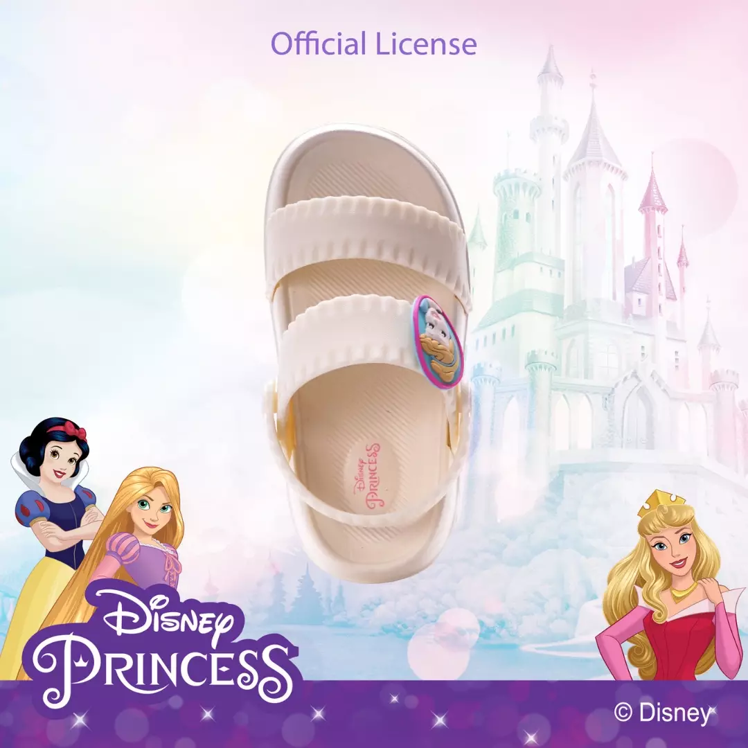 PRINCESS - SANDAL WANITA KIDS full karet CH830137WK VANILLA