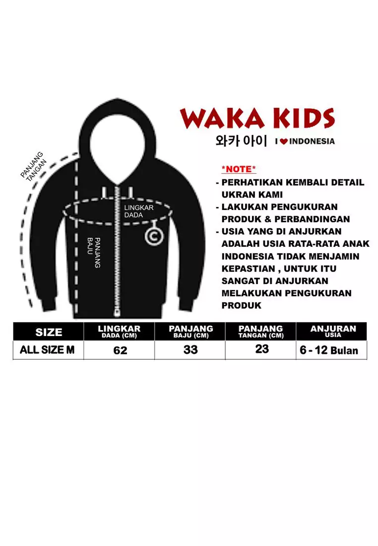 Skabe Pakaian Bayi Anak Laki Laki Baju Atasan Jaket Lengan Panjang Motif Forest All Size Untuk Usia 6 Bulan Hingga 12 Bulan 3058