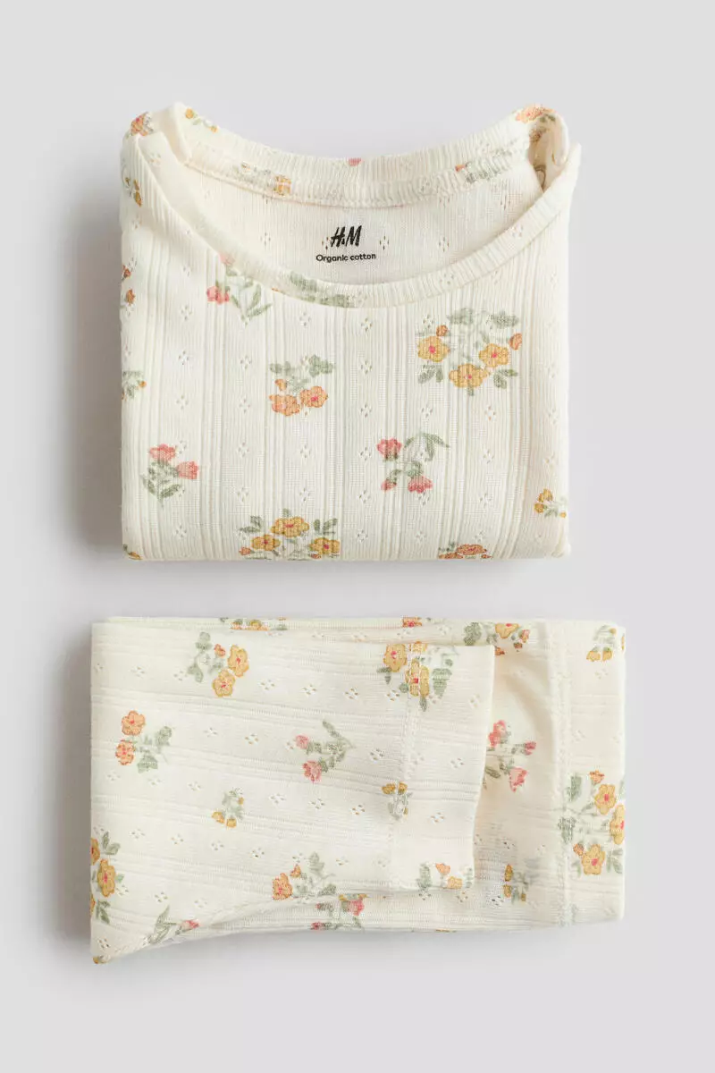 2-piece printed cotton set