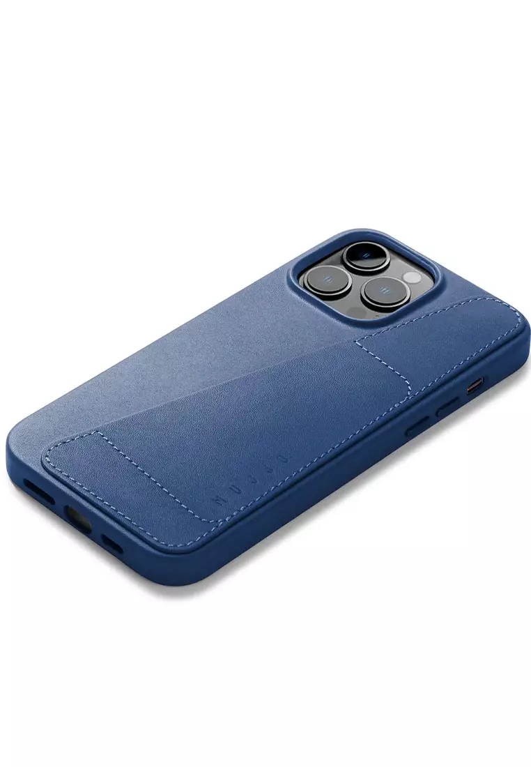 Jual Mujjo Mujjo Leather Wallet Case for iPhone 14 Pro Max Monaco