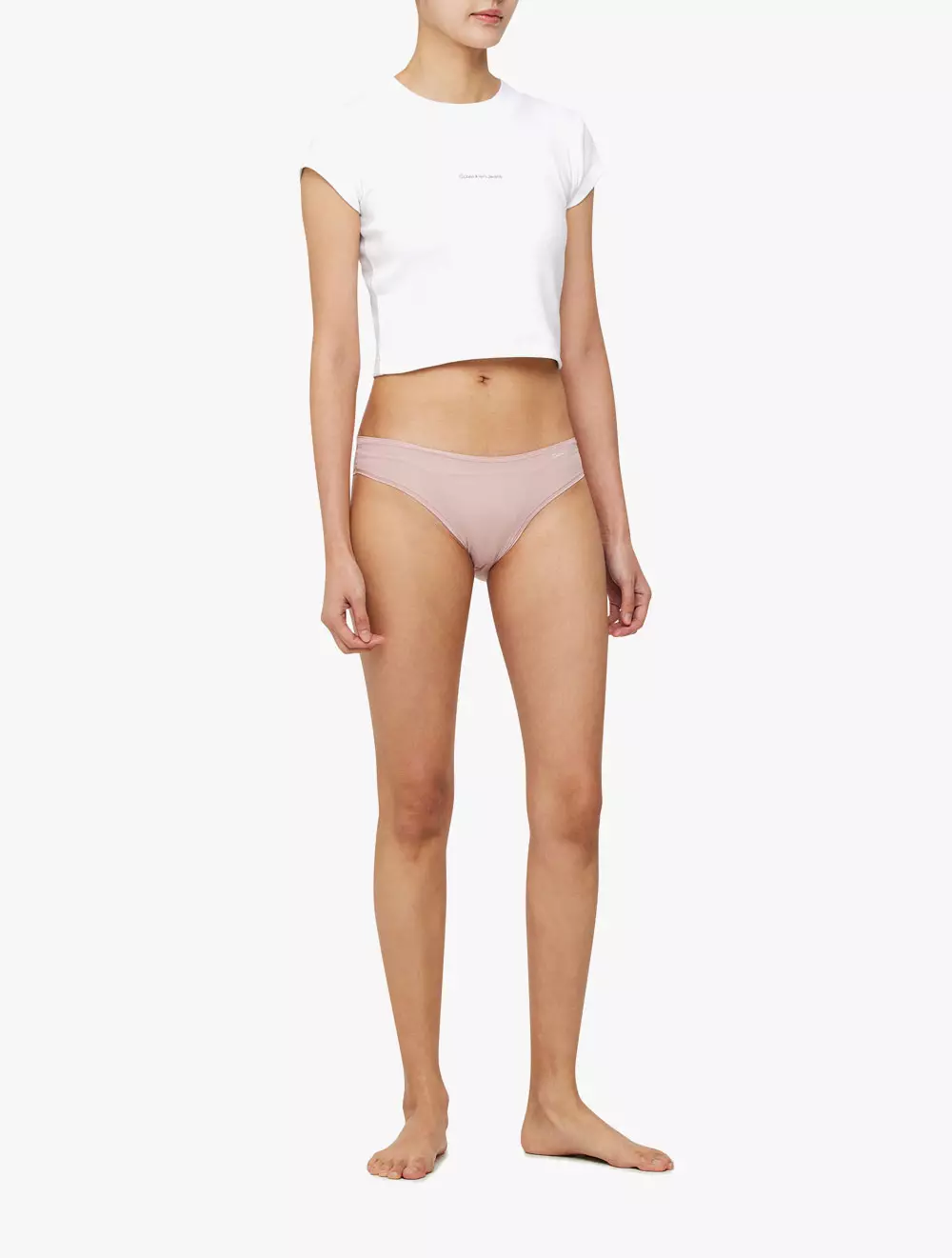 CALVIN KLEIN UNDERWEAR - CK IDEAL STRETCH MICRO LOW RISE BIKINI - Pink - pink