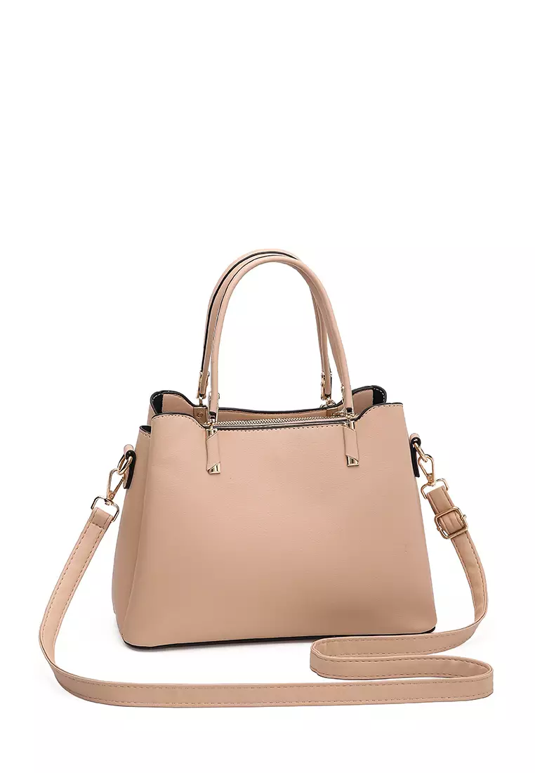 GYKACO WILLOW Khaki - Tas Wanita Hand bag - Fashion Top Handle Bag (Import)