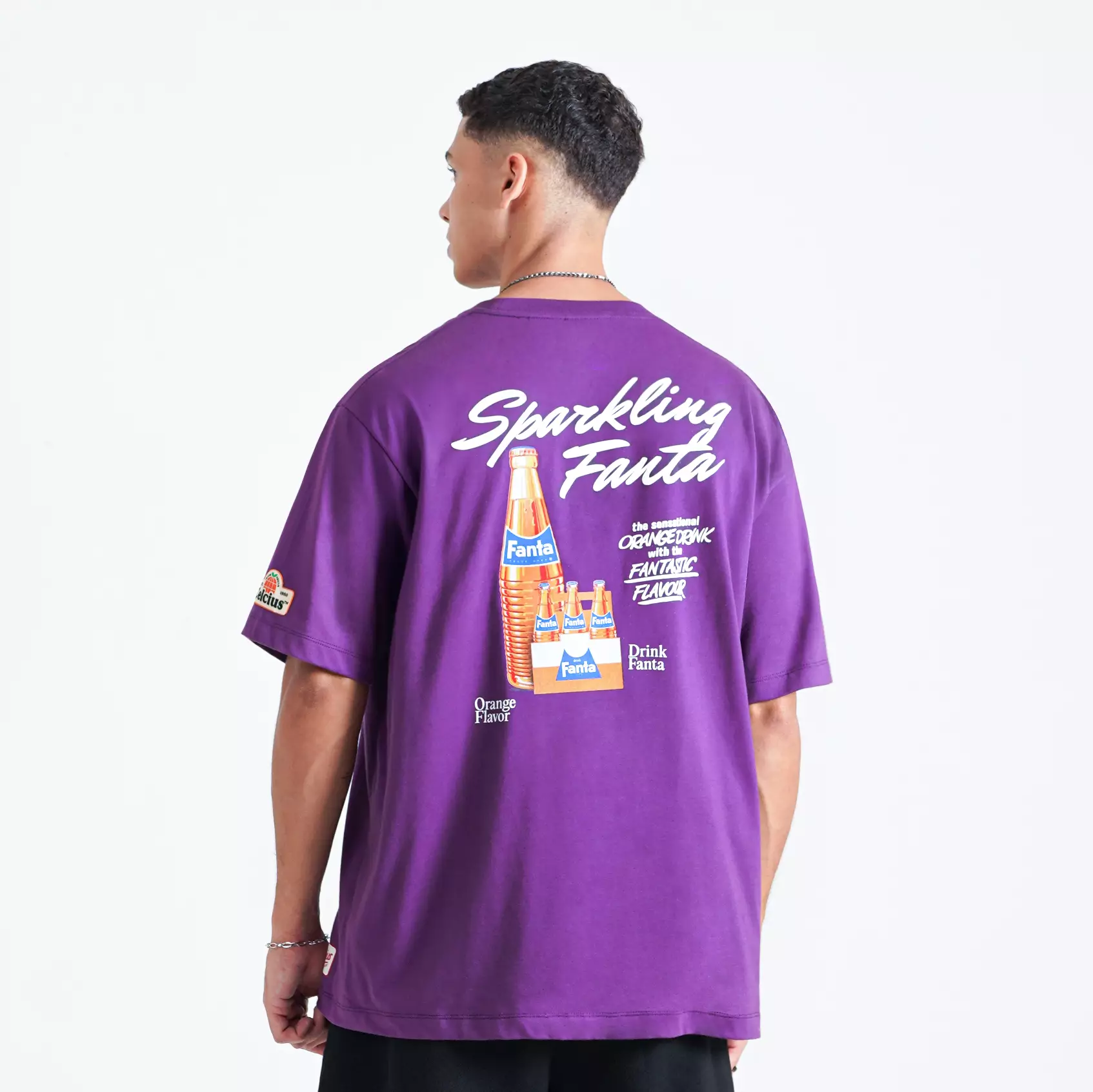 CELCIUS FANTA Carat of Bottle T-Shirt LIN001424C Ungu