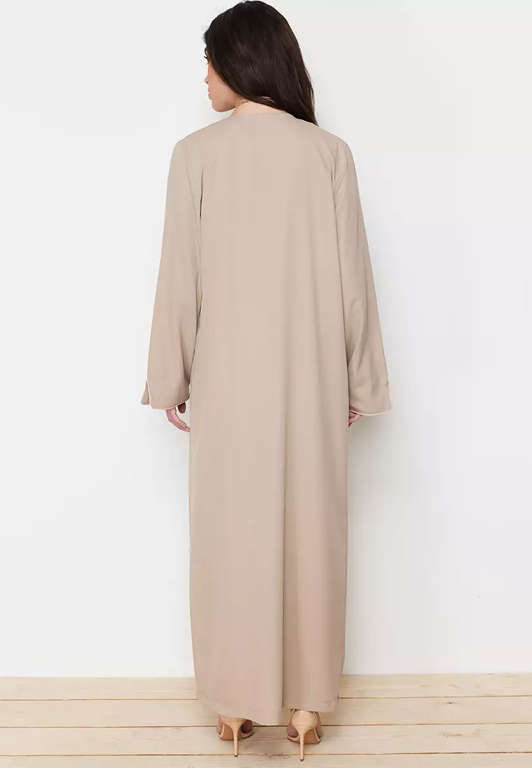 Pipe Aerobin Long Woven Abaya
