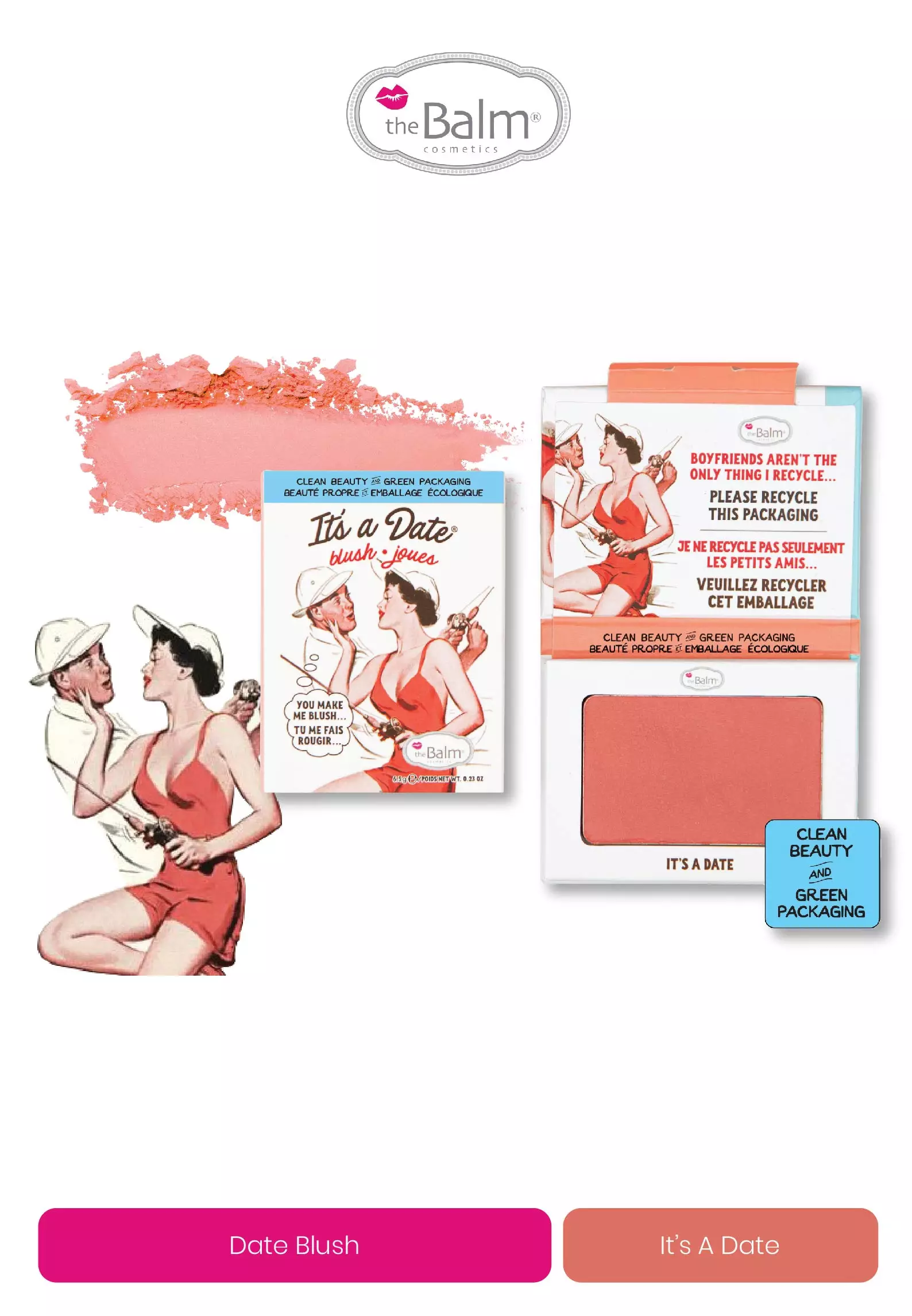 theBalm Date Blush - It's A Date