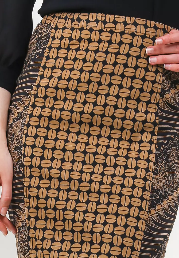 Skirt Elastic Pencil-BKK Cut&Sew+Lining