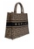REPLAY black and brown REPLAY SHOPPER IN PRINTED COTTON 30284AC610359AGS_1