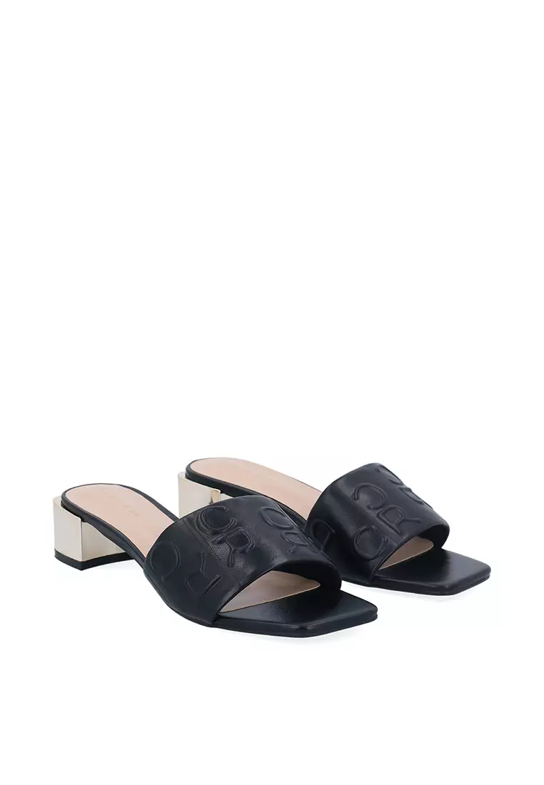 Black CR Mabel Chunky Sandals