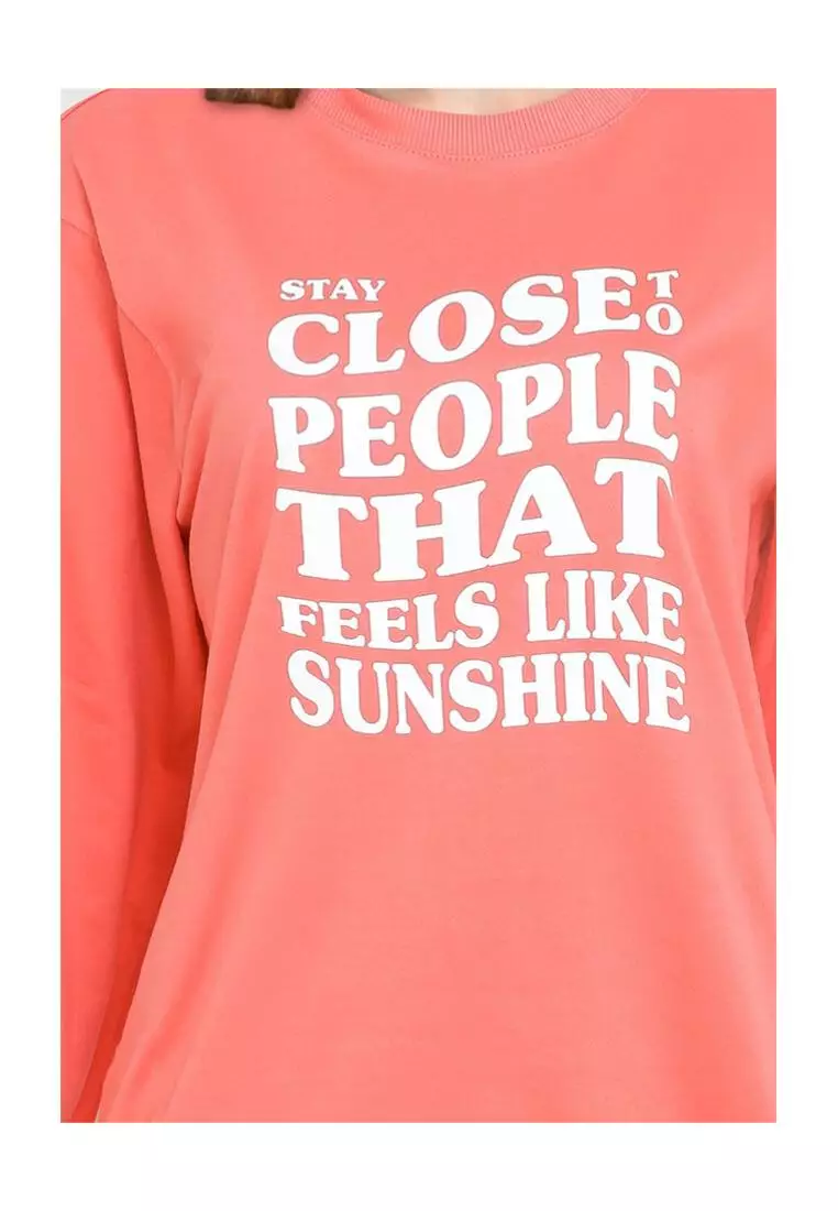 Sweater Wanita Seori Spiced Coral