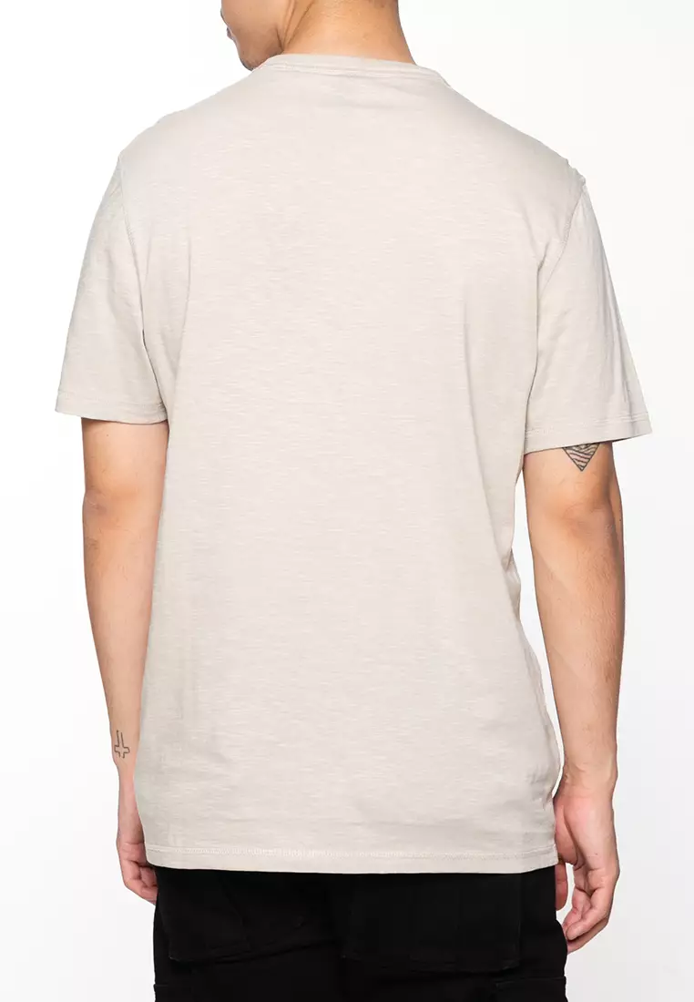 Logo Slub Cotton T-Shirt - BOSS Orange