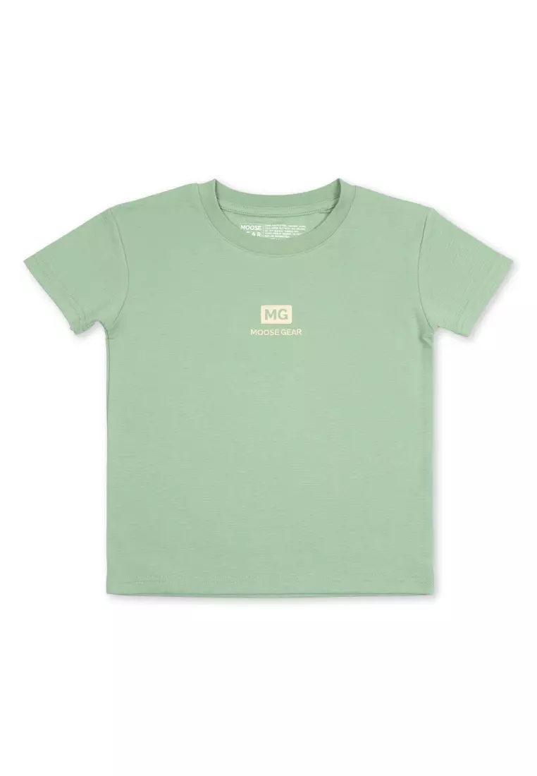 Boys Oversized T-Shirt with Embroidery Details