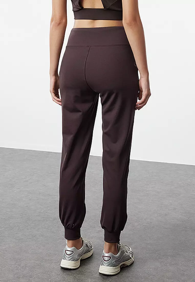 Sporty High Waist Jogger Pants