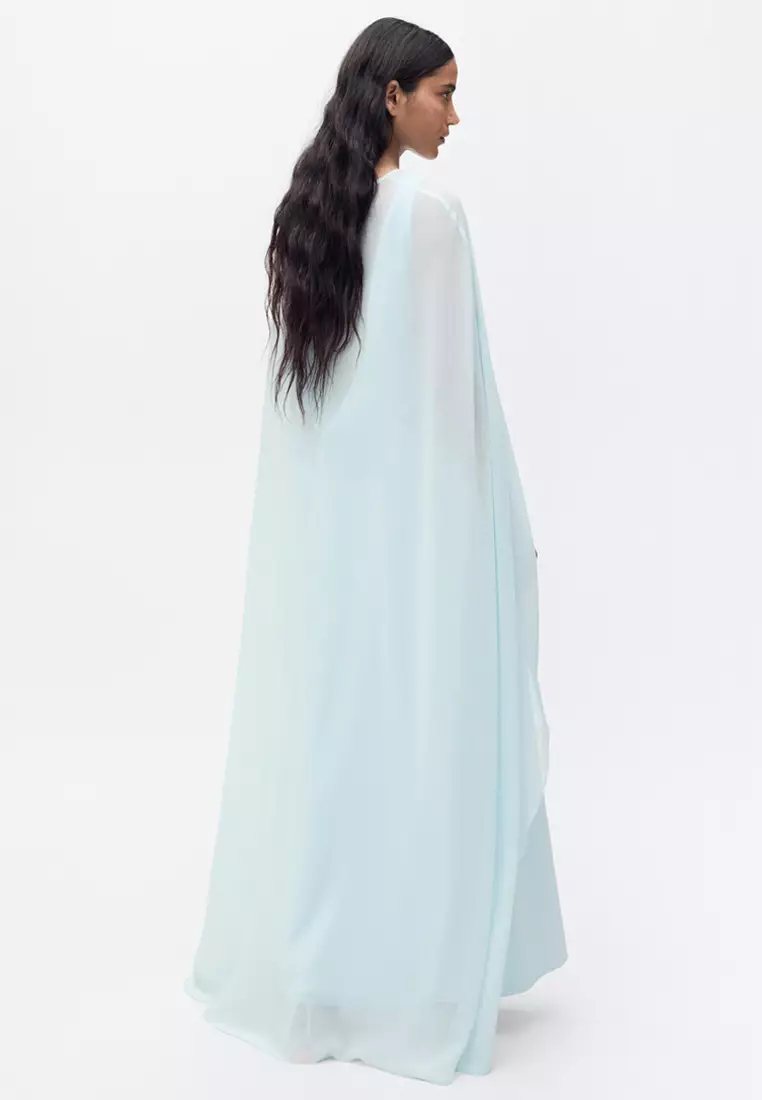 Long Semi-Transparent Cape