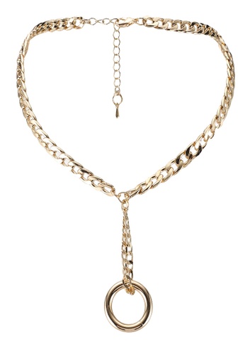 Buy Red S Revenge O Ring Charm Chain Link Necklace 21 Online Zalora Singapore