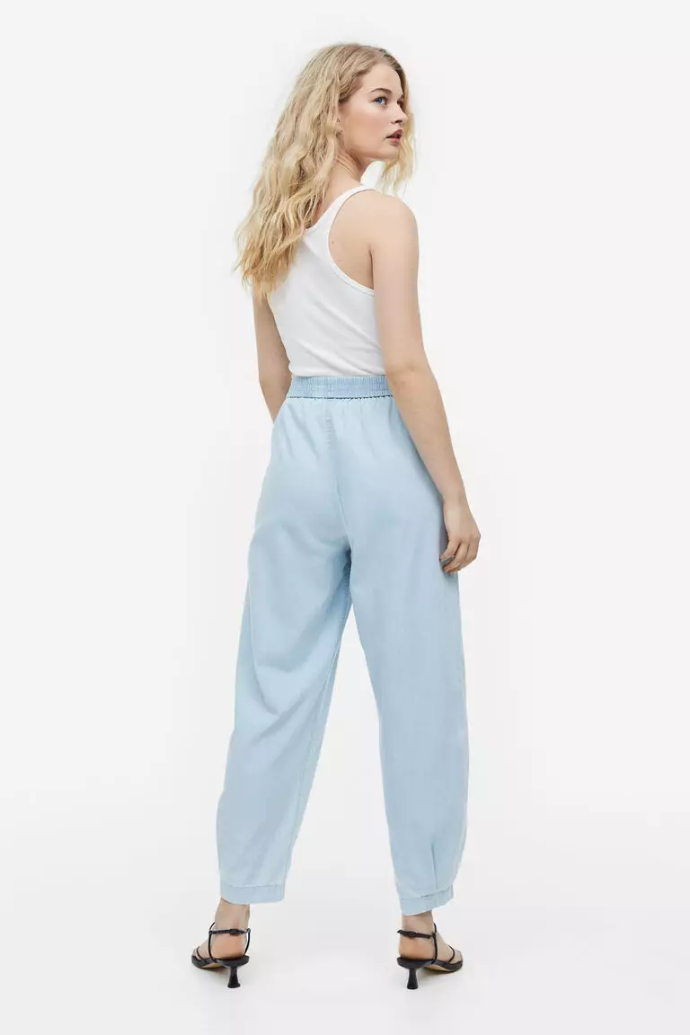 Joggers high waist clearance hm