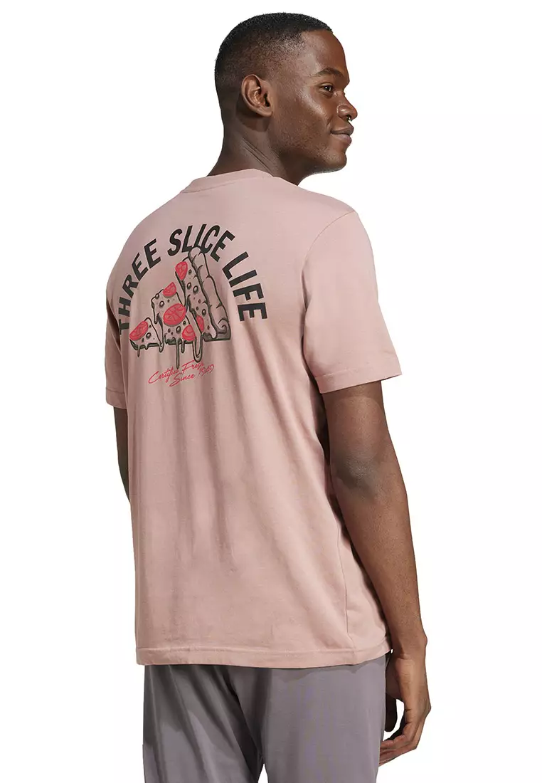 Buy ADIDAS Lounge Pizza Graphic T-Shirt 2025 Online | ZALORA