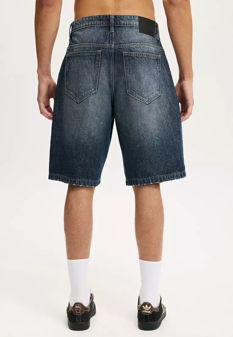 Baggy Denim Shorts