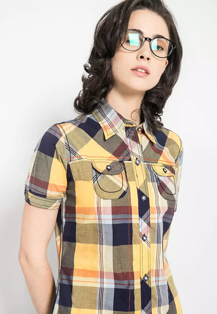 LGS - Regular Fit - Kemeja Wanita - Kuning - LSH.380.O1091.369.C