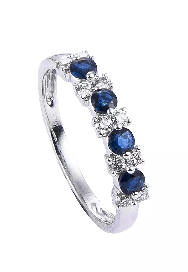 Habib blue on sale sapphire ring