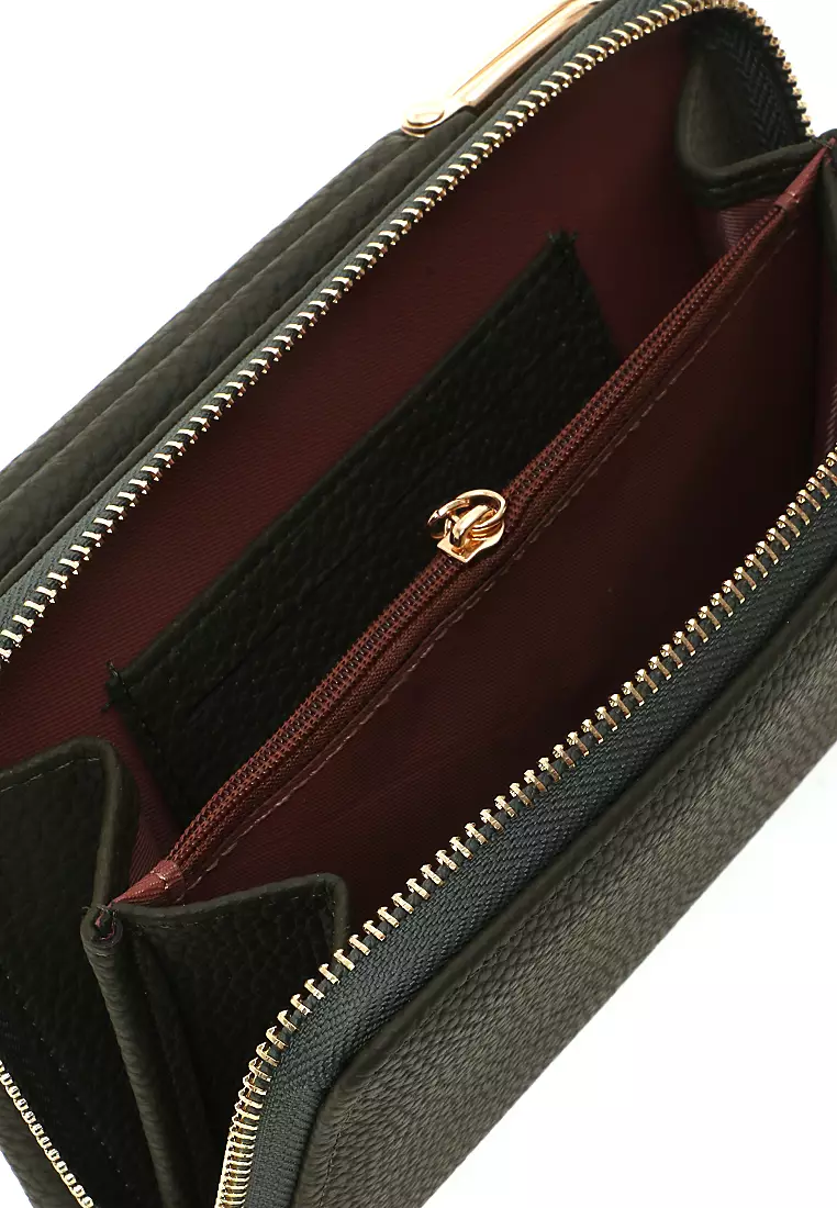 Sling Bag Tas Selempang Wanita Mini Design Many Slot Material Leather Kulit ORIGINAL