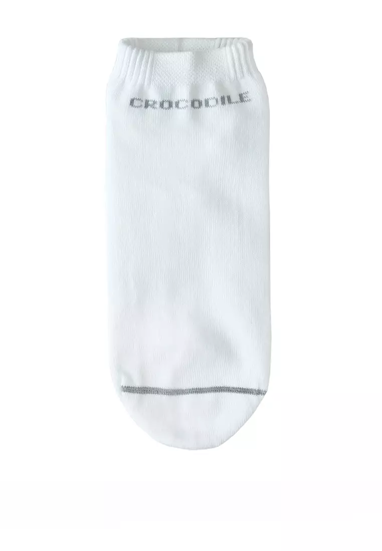 Crocodile SOCK WIBS White - Kaos Kaki Casual Pria Men Socks