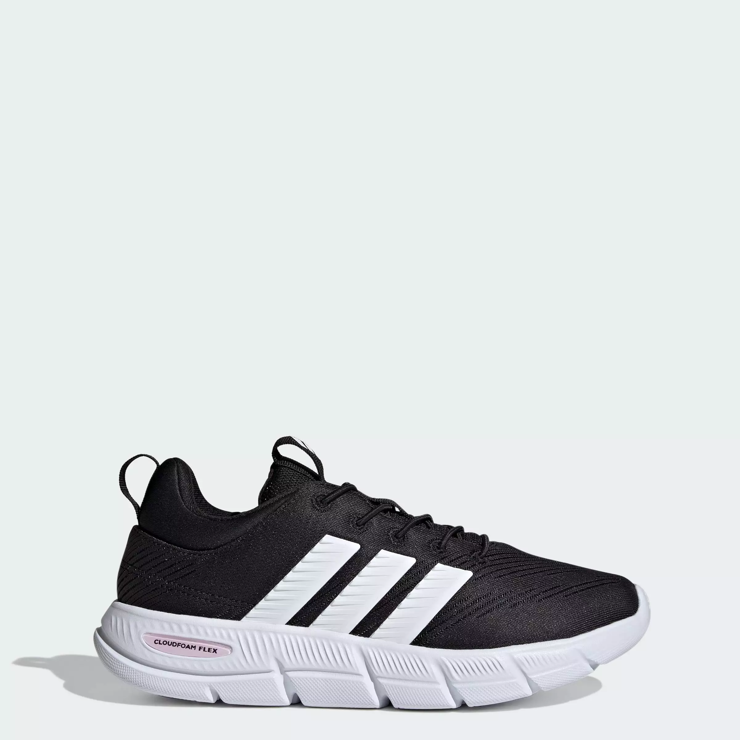 ADIDAS Lifestyle CLOUDFOAM FLEX ELASTIC LACES SHOES Women Black HQ4929