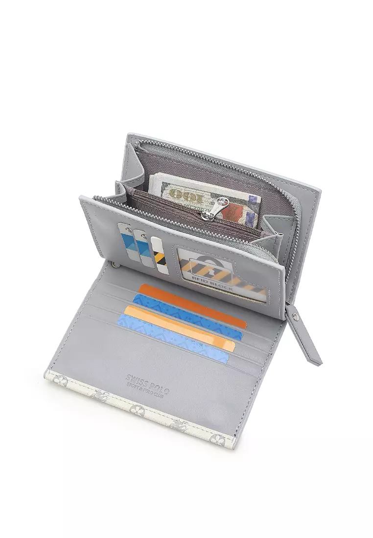 Women's RFID Short Purse / Wallet - Blue