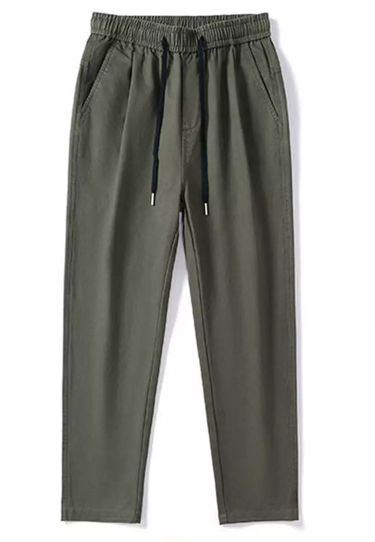 Drawstring Casual Cargo Pants