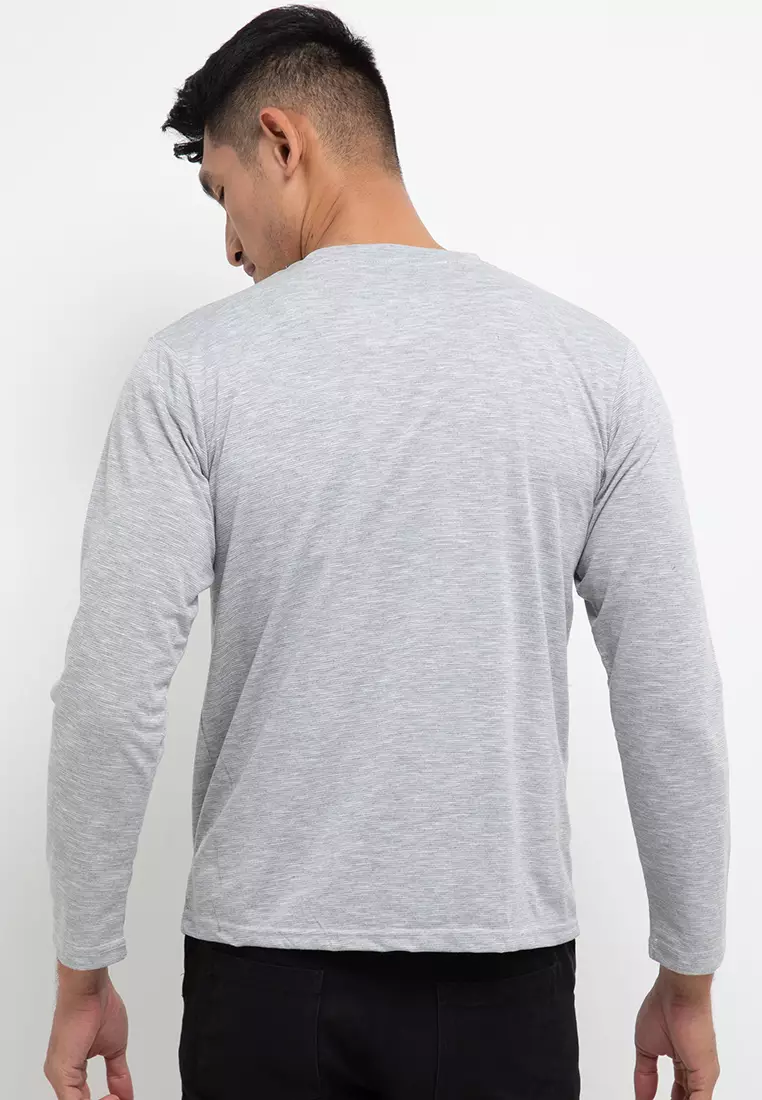 Basic Atasan Long Sleeve Terry