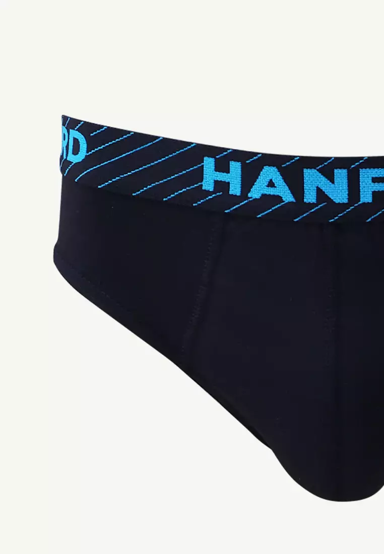 Regular Cotton Men's  Briefs Oblique - Assorted (3in1 Pack)