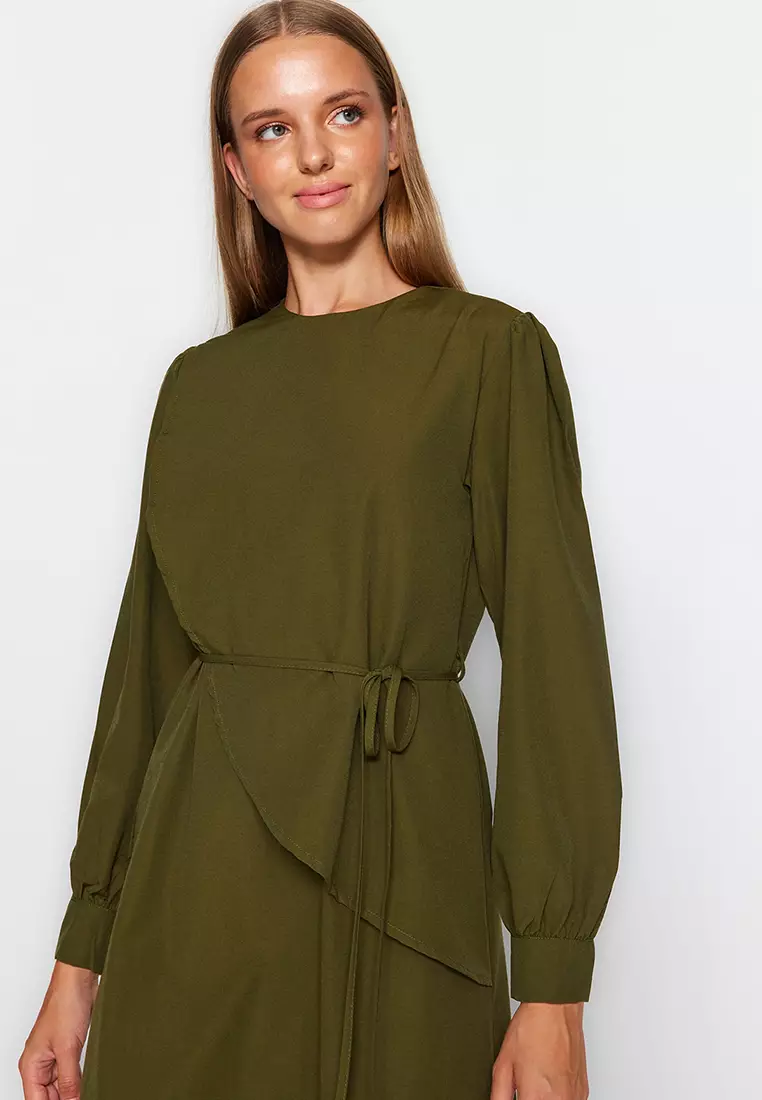 MODEST Tie Waist Dress