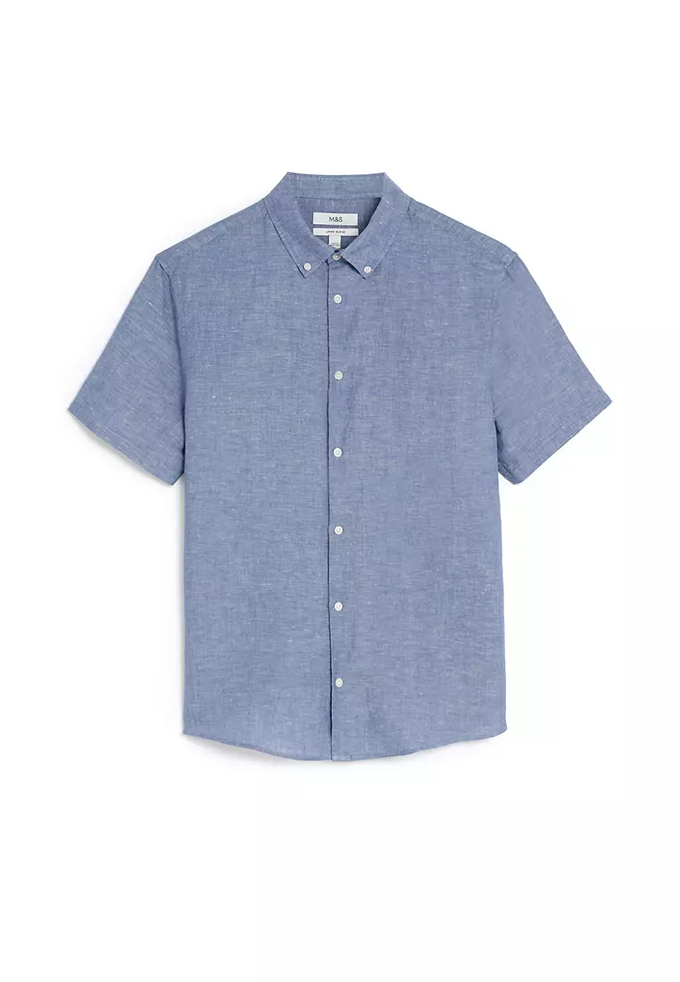 Easy Iron Linen Rich Shirt