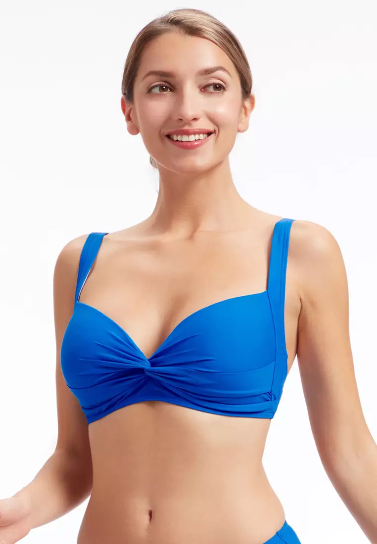 Buy Sunseeker Sunseeker Core Solid D Cup Bikini Top 2024 Online Zalora Philippines 