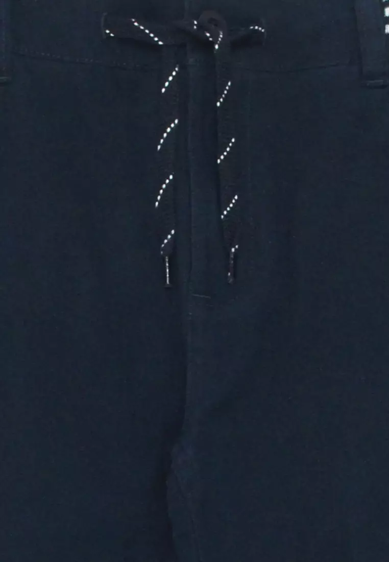 Long Pants/ Celana Panjang Anak Laki/ Rodeo Junior Navy Pants With Elastic Waist