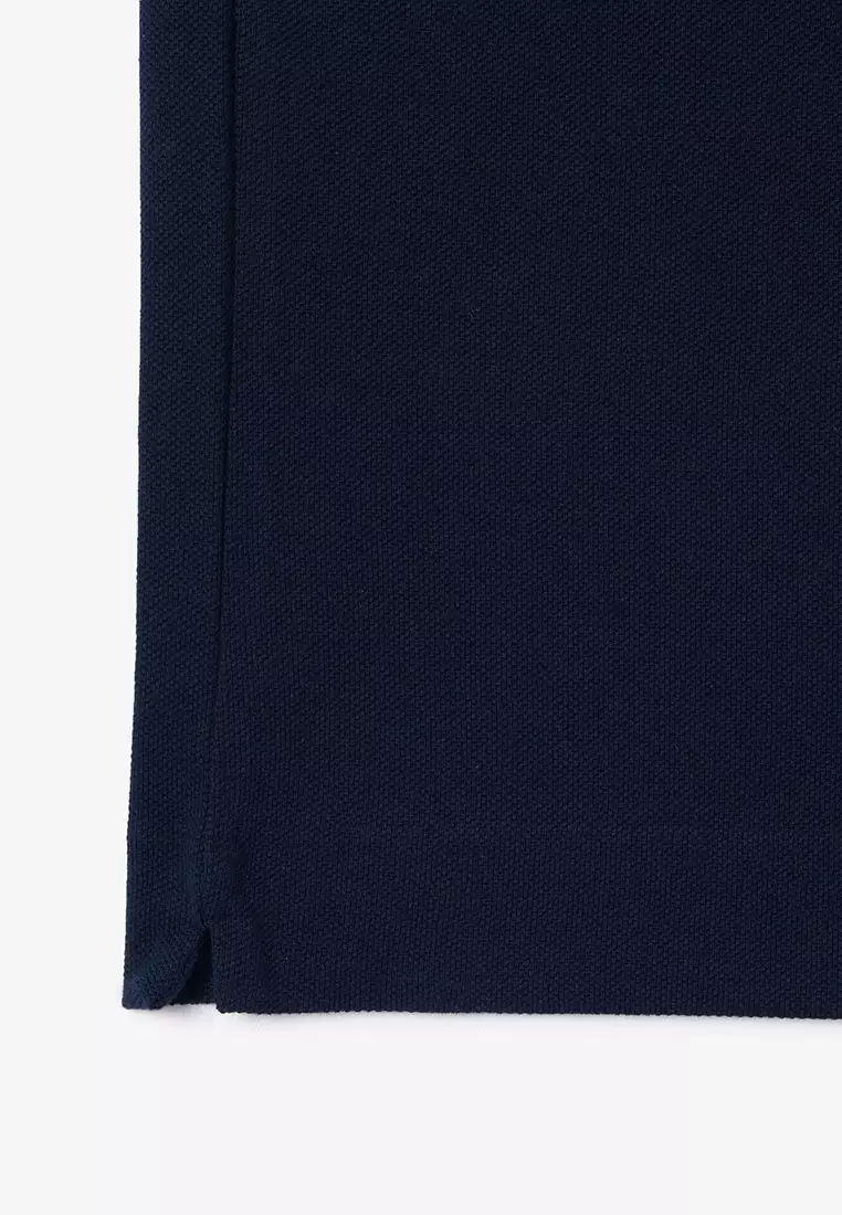 Buy Lacoste Original L.12.12 Lacoste Flocked Piqué Polo Shirt Online ...