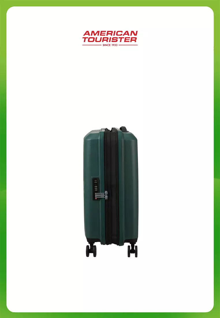 American Tourister Koper Hardcase Aerostep Cabin 20" - Dark Forest