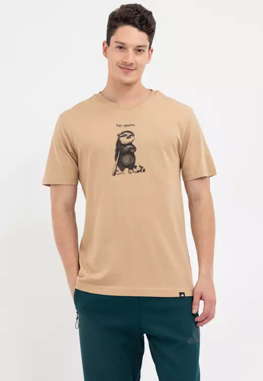 Yay Sports Character Graphic T-Shirt