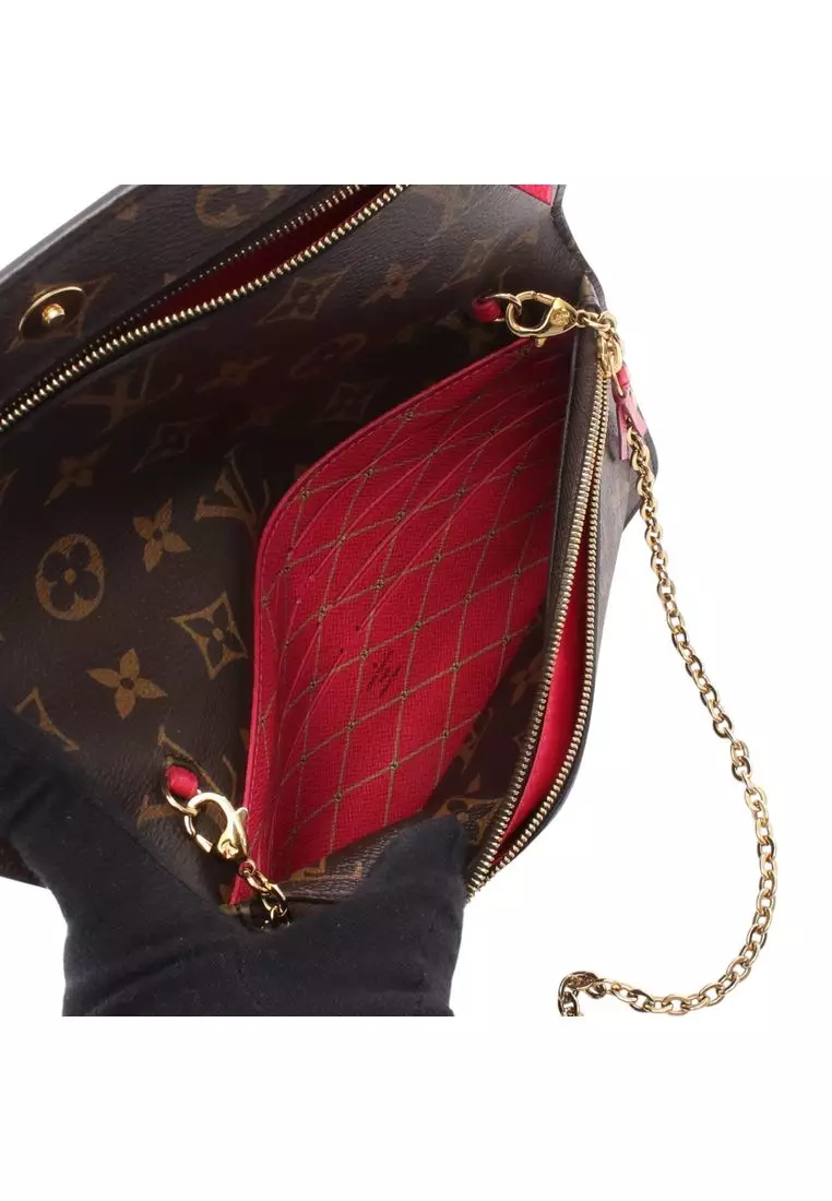 Pre-Loved Louis Vuitton Monogram Summer Trunks Pochette Weekend