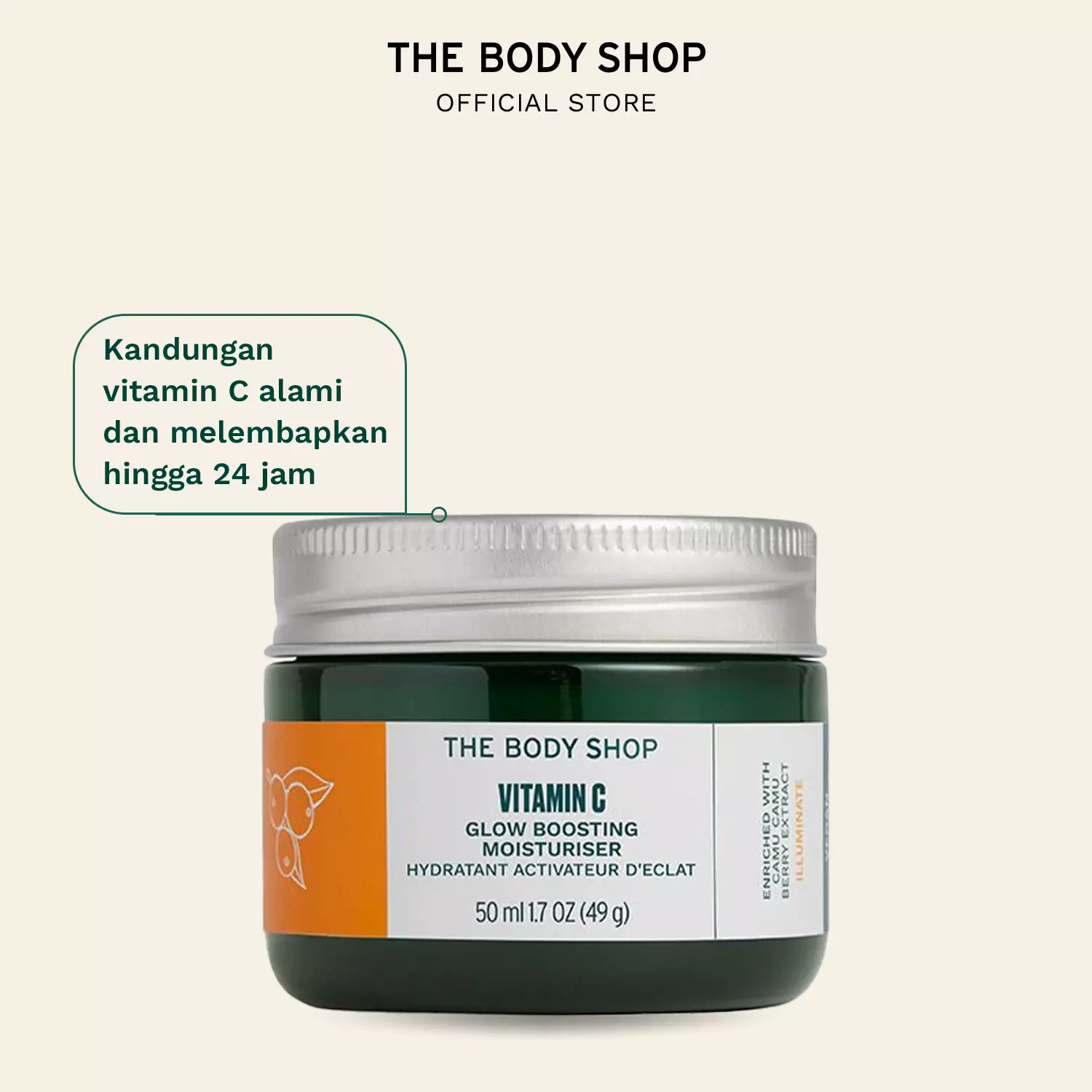 Vitamin C Glow Boosting Moisturiser 50ml