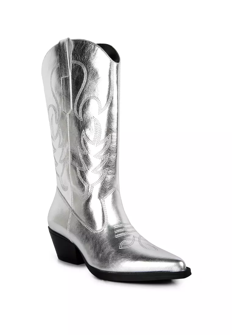 Buy 2025 silver boots