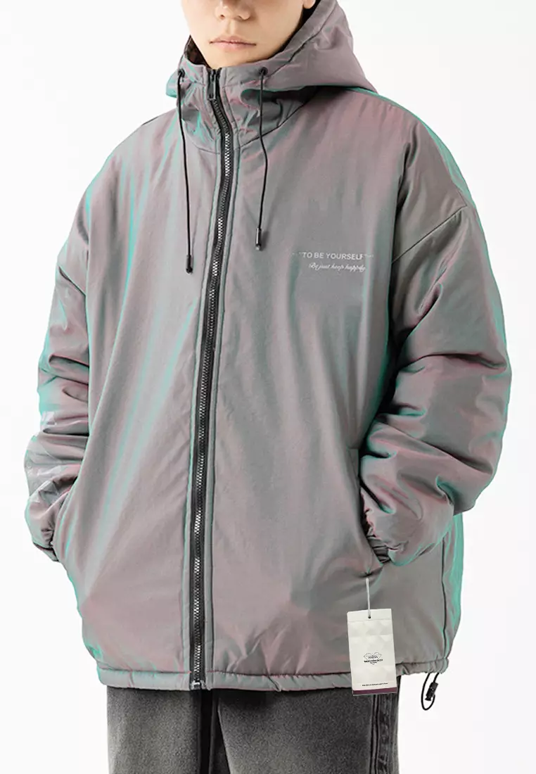 Buy Twenty Eight Shoes VANSA Unisex Reflective Gradient Hooded