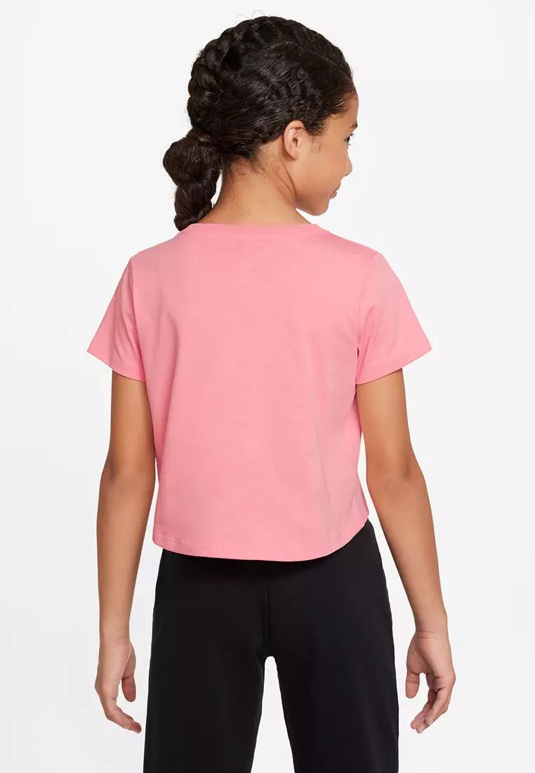 Girls nike clearance crop