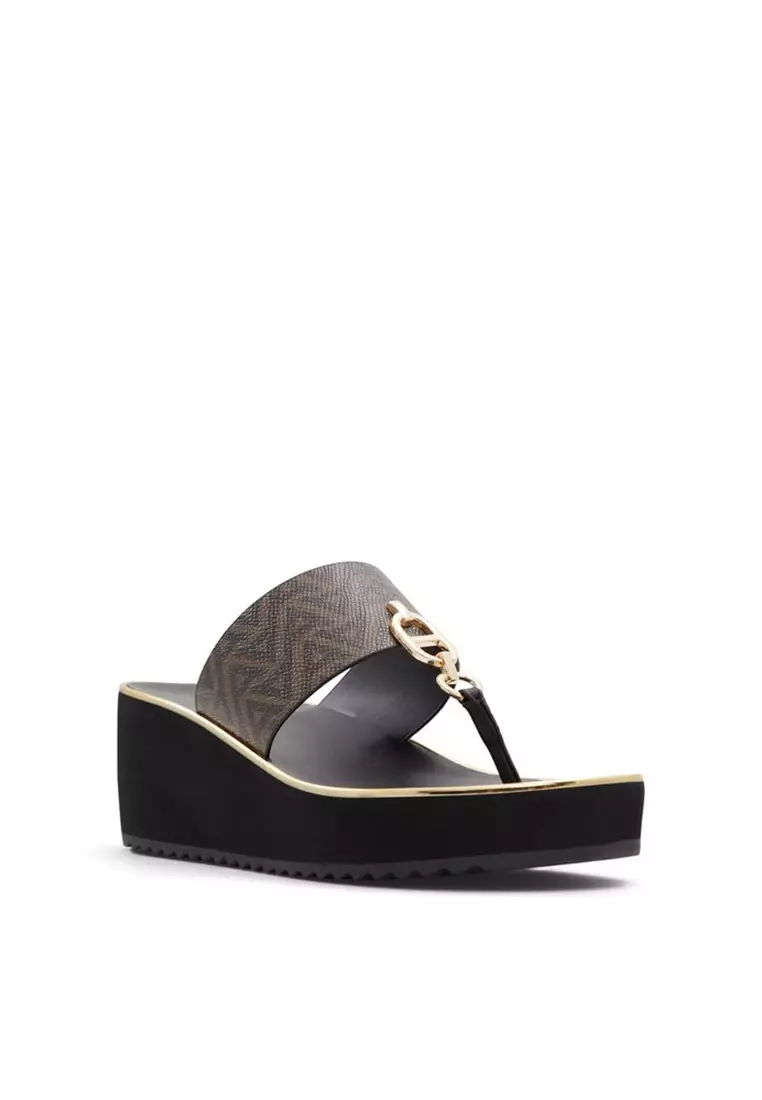 Aldo wedge flip flops outlet