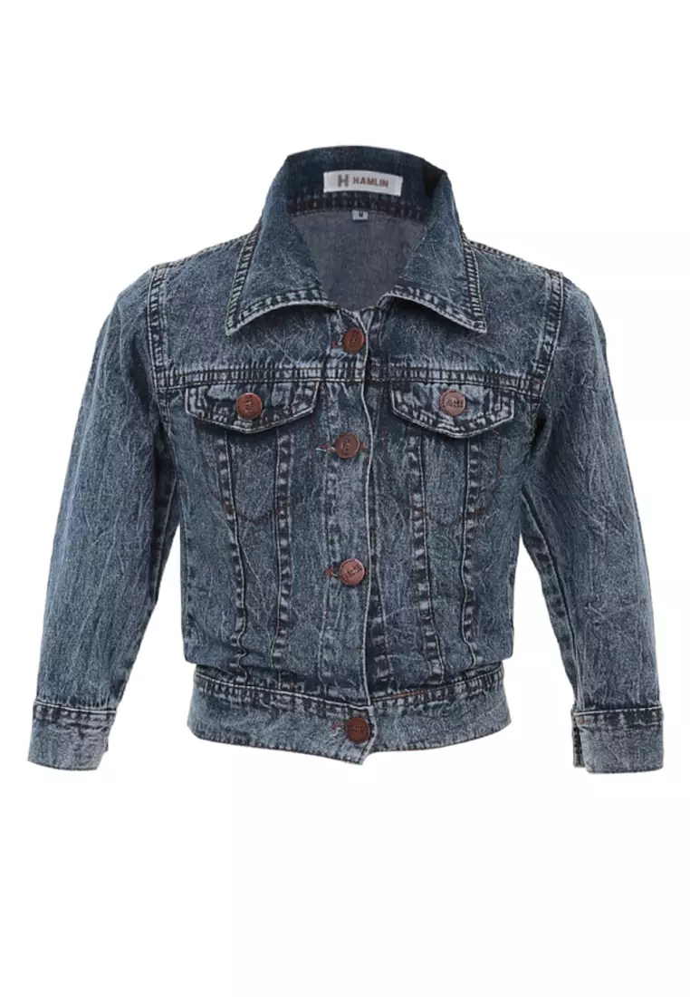 Jaket hotsell jeans washed